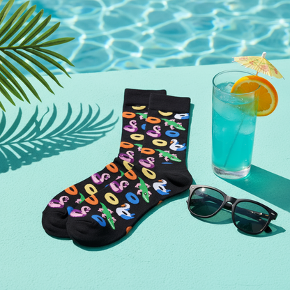 Calcetines flotantes para piscina