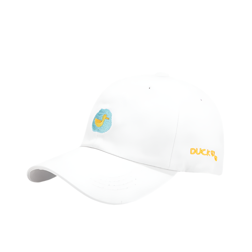 Casquette Blanche Canard "Duck"