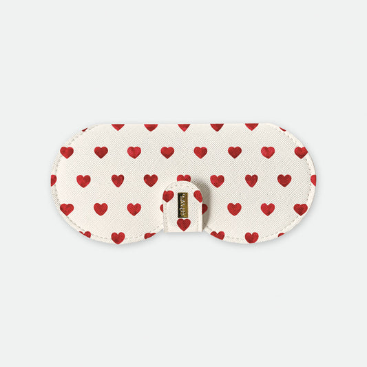 Red hearts - Clip Case