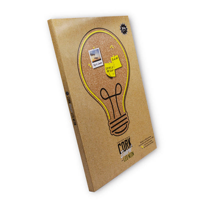 Tableau en li﻿ège avec LED - Ampoule