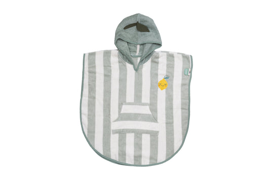 Poncho à capuche Lola Citron