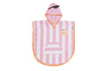 Poncho à capuche Mandy Mandarin