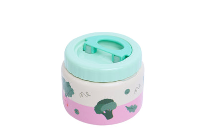 VEGGIE PALS 350ml Stainless Steel Insulated Food Container