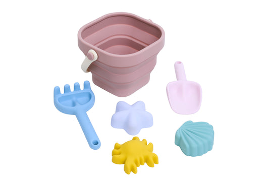 Mauve Beach Toys