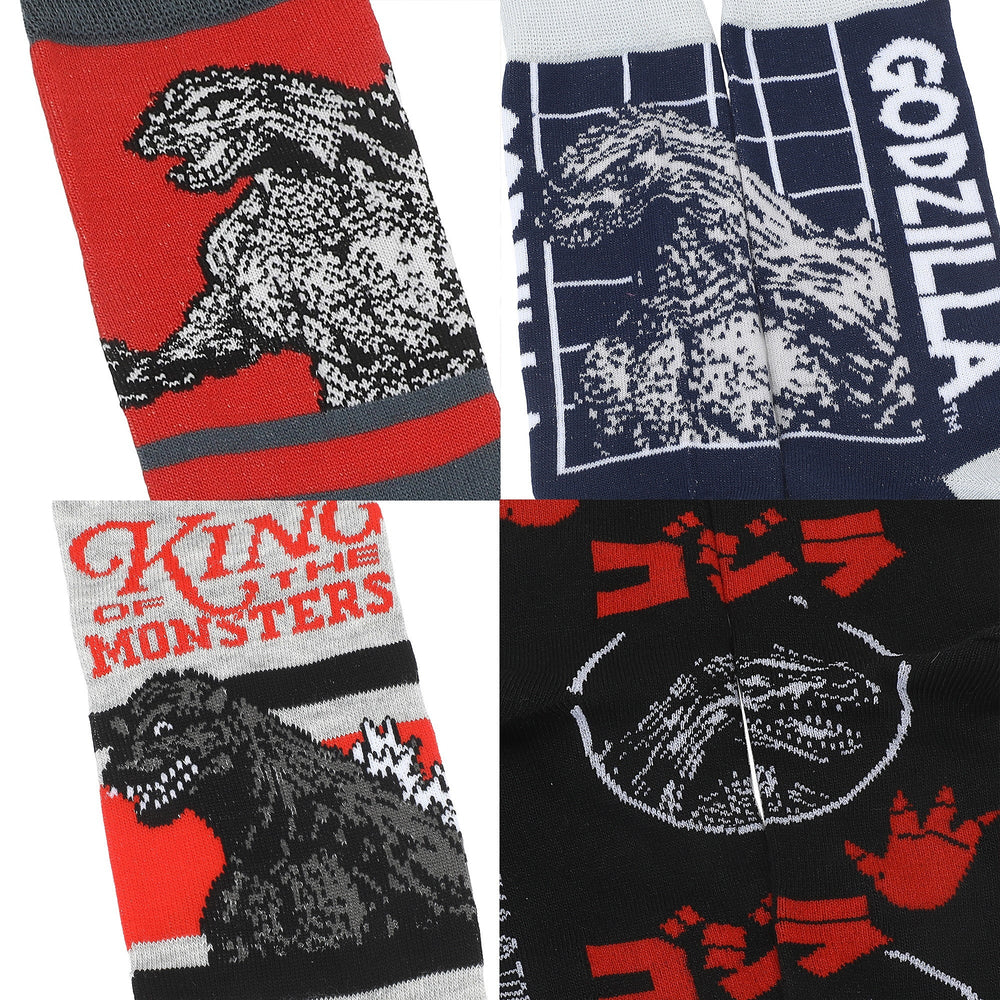 Chaussettes homme Godzilla - King of the Monsters fantaisie lot de 5