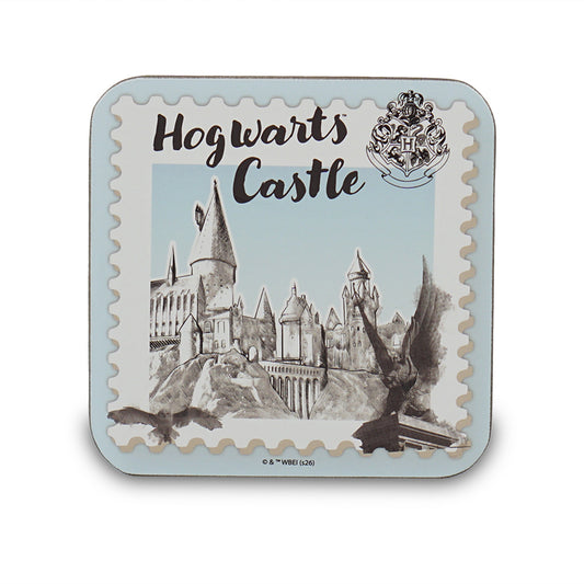 Sous-verre Harry Potter - Poudlard Castle Sketch