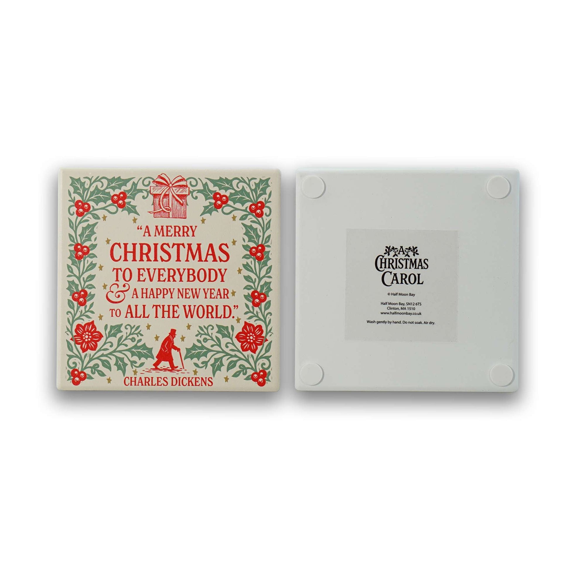 Sous-verre Un chant de Noël - s Square