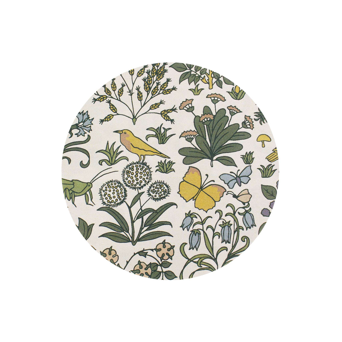 Dessous de Verre en Céramique Voysey Jardin Botanique Faune et Flore