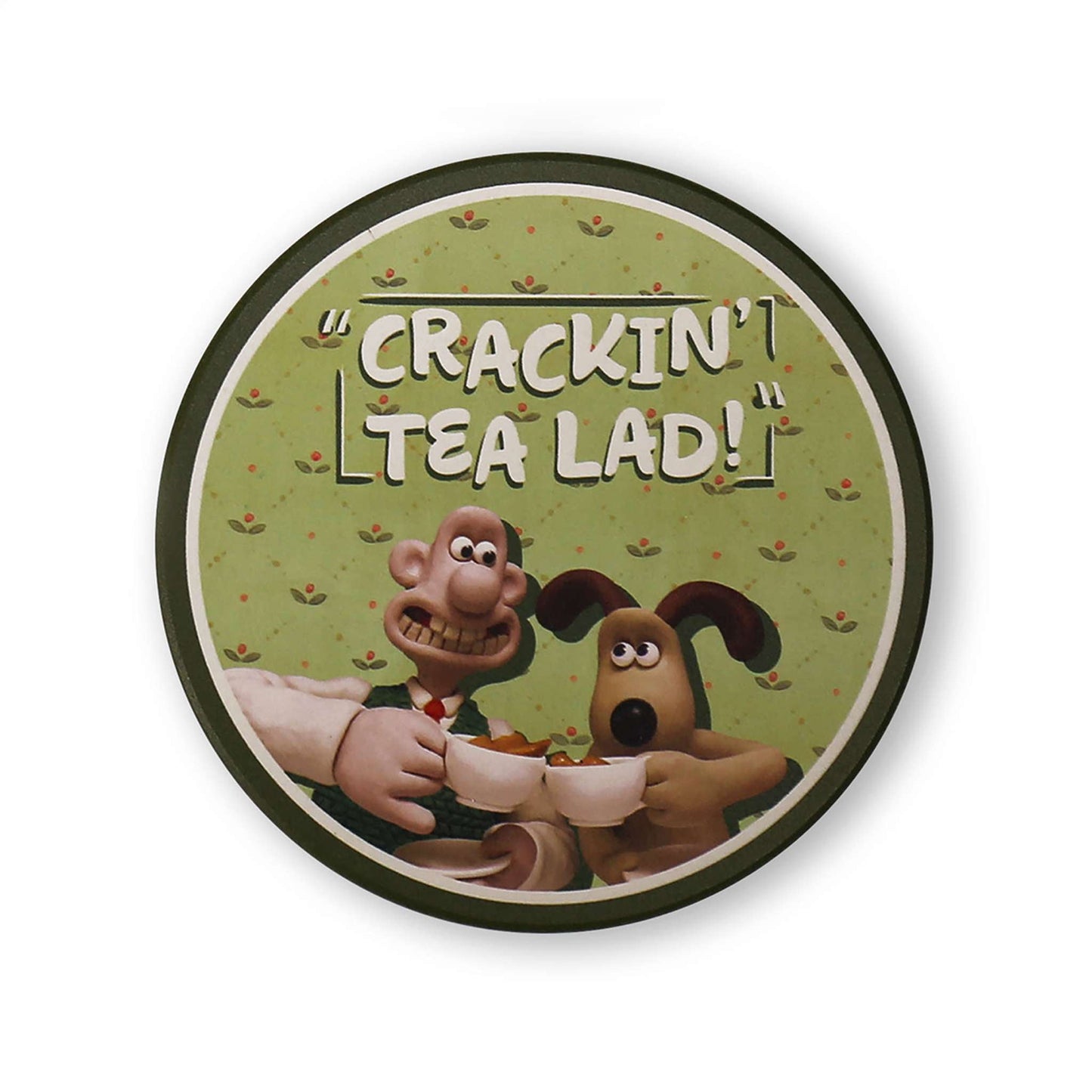 Lot de 4 sous-verres en céramique Wallace & Gromit