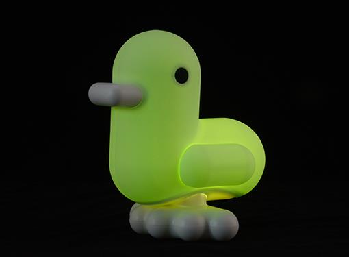 Veilleuse Canard Vert