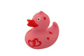 Canard Rose avec Cœurs