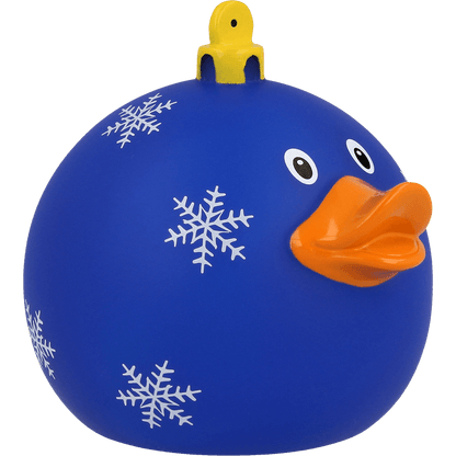 Canard Bleu Boule de Noël Lilalu - Canard de Bain