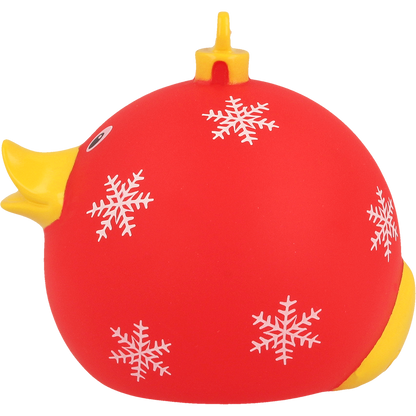 Bola de Navidad de pato rojo