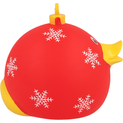 Bola de Navidad de pato rojo