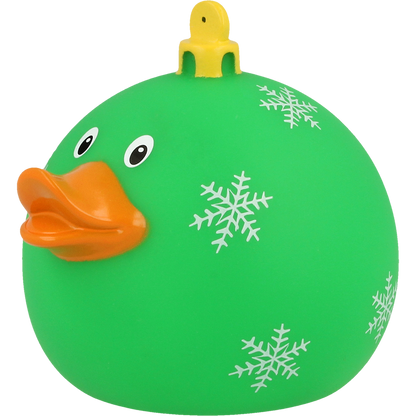 Canard Vert Boule de Noël