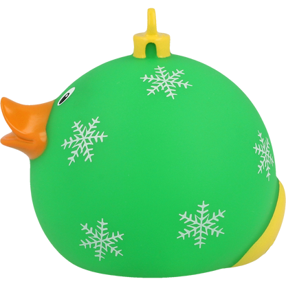 Bola de Natal de pato verde