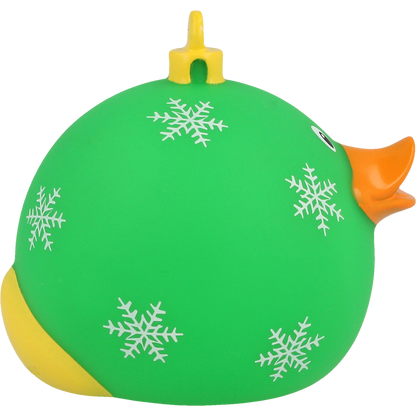 Bola de Navidad de pato verde