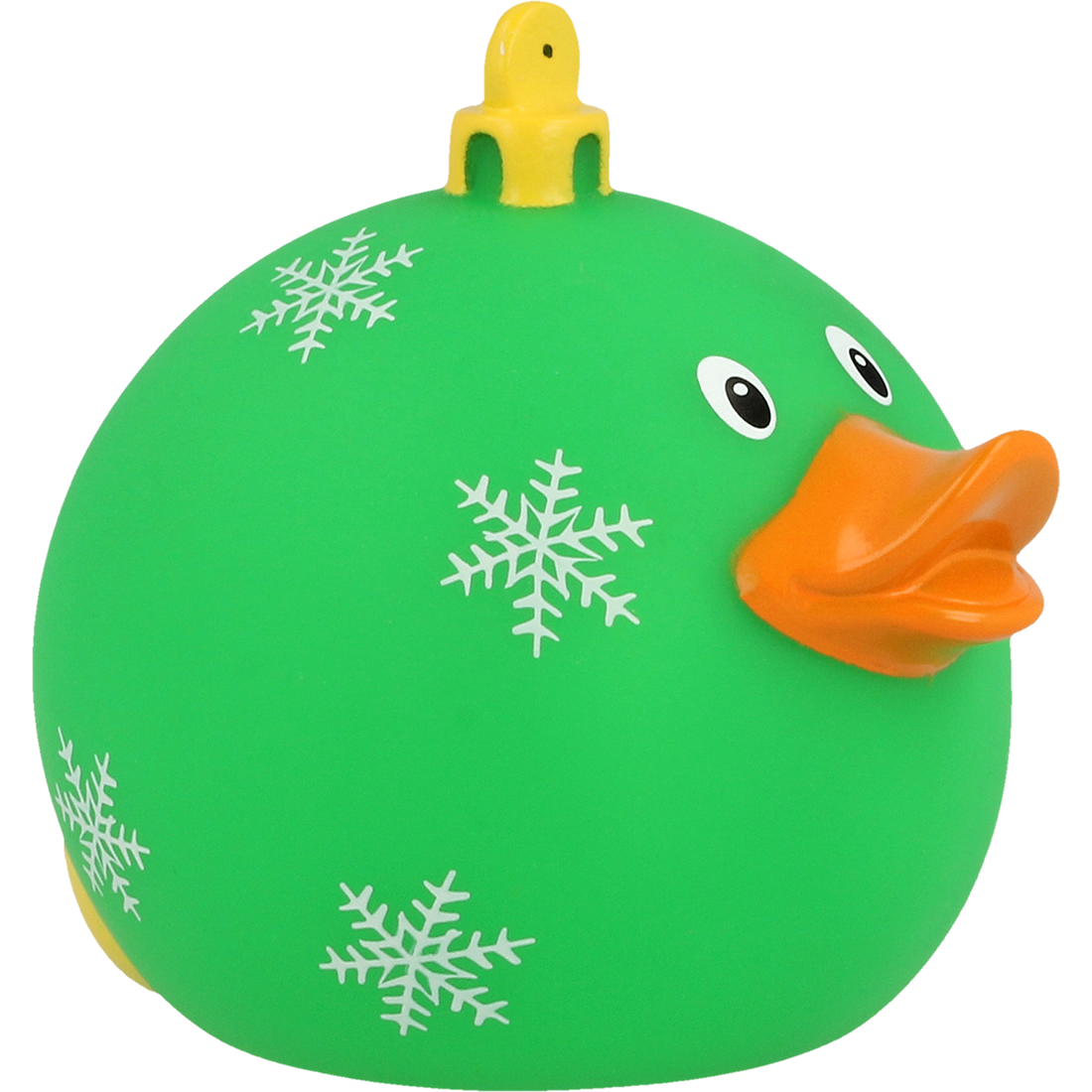 Bola de Navidad de pato verde