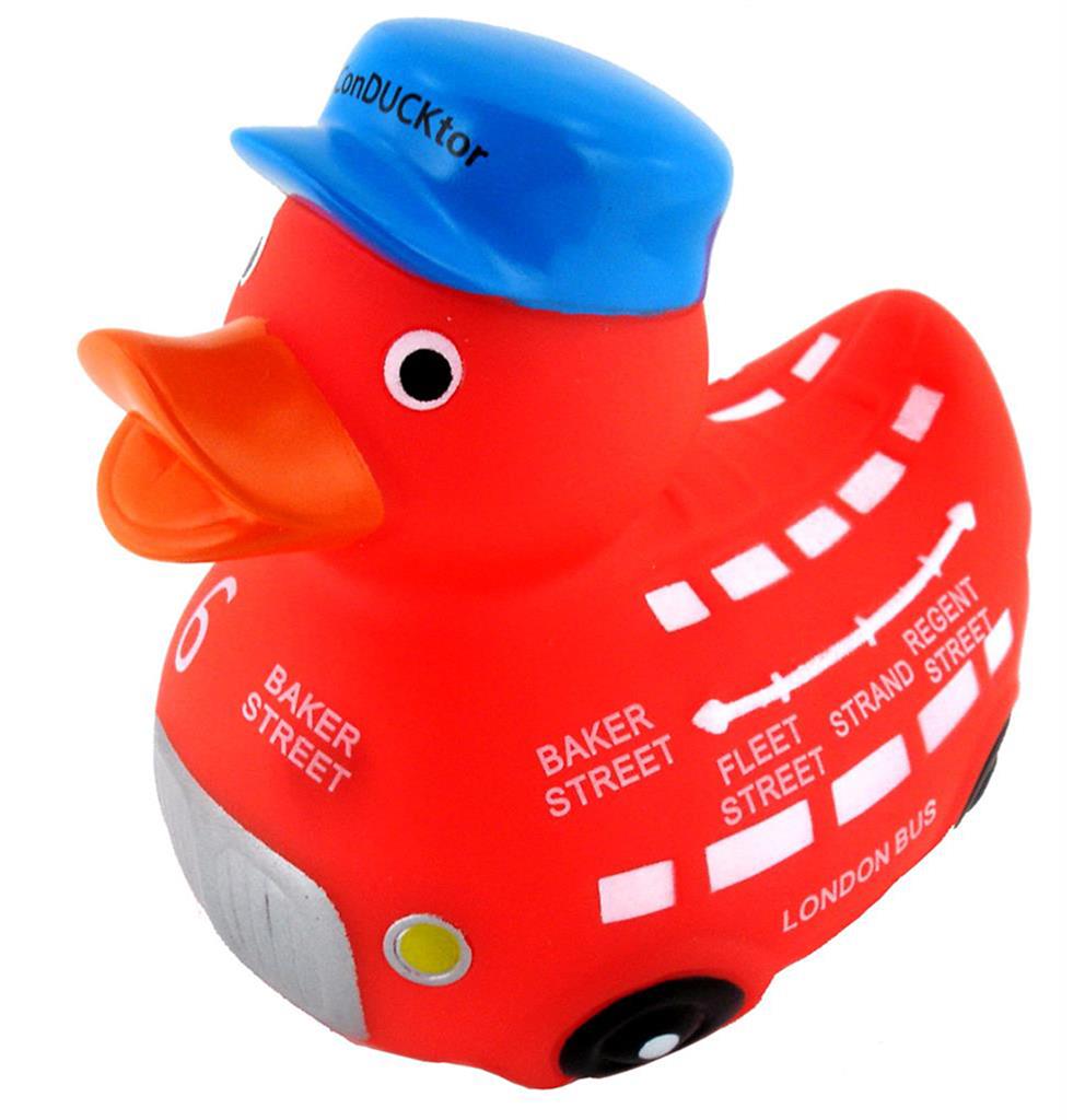 Canard Bus Rouge Anglais Yarto canard de bain 5015653108299