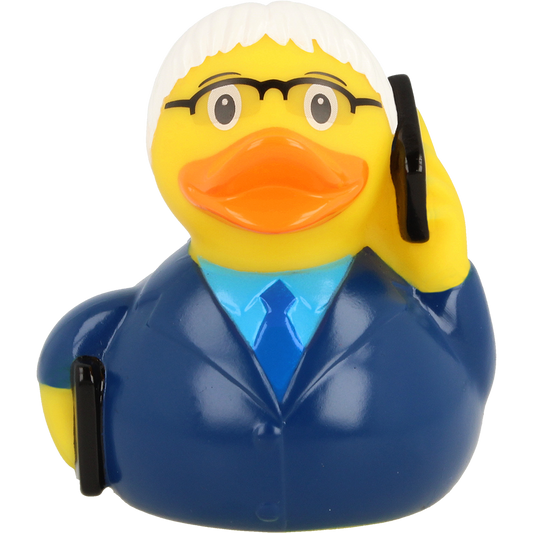 Homem de negócios de patos