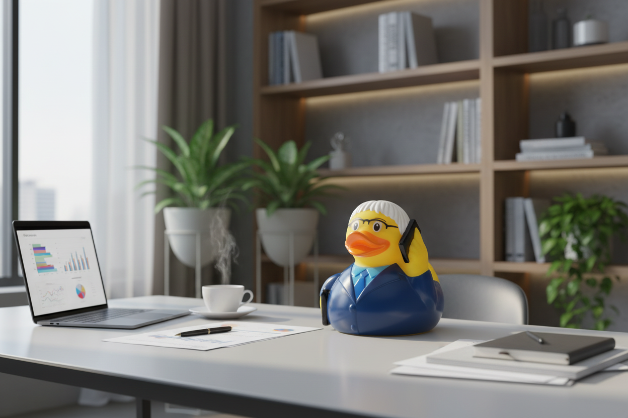 Duck Business Man