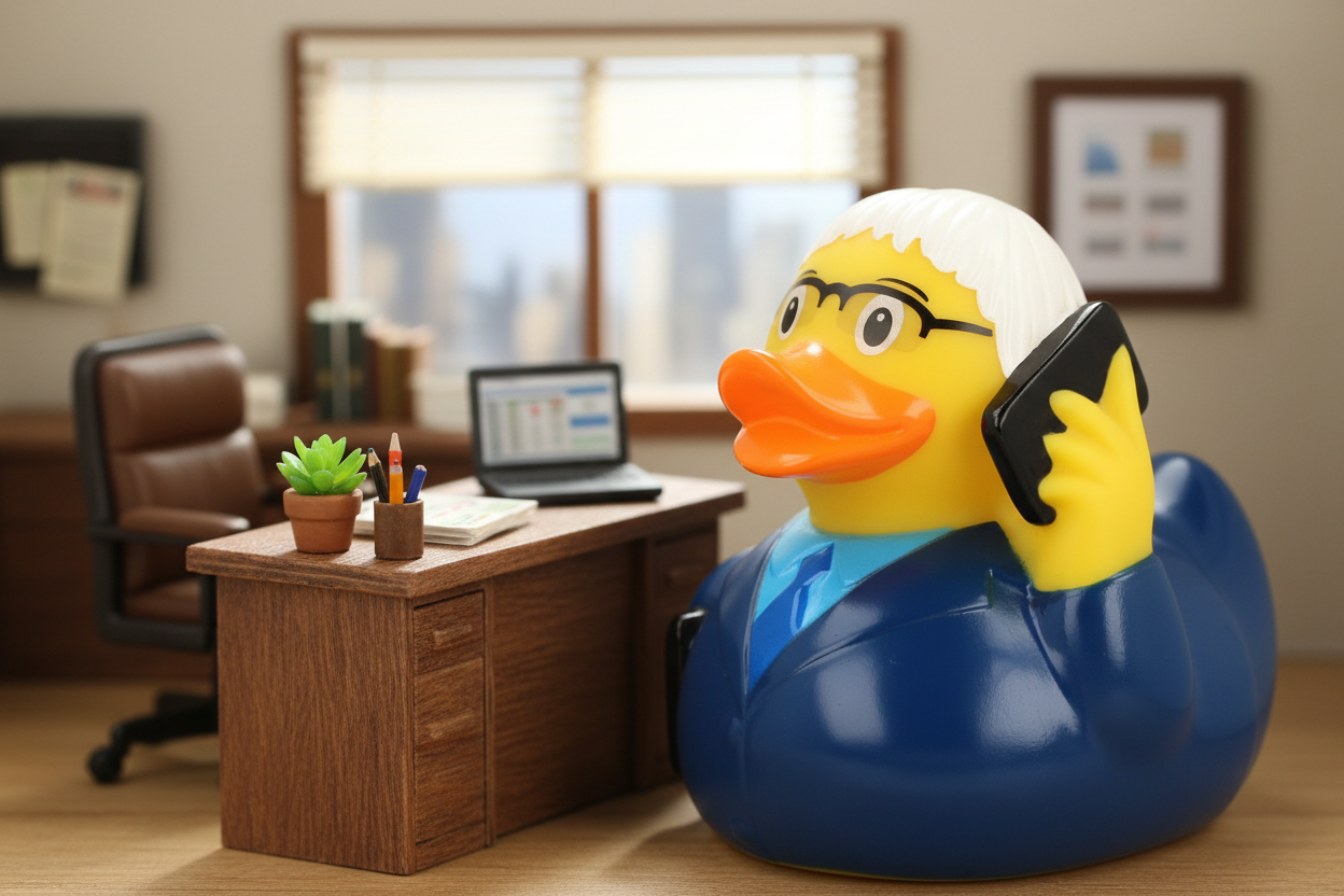 Duck Business Man