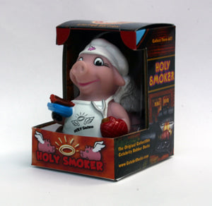 Cochon Barbecue « holy smoker » Celebriducks | Marque américaine de canards de bain