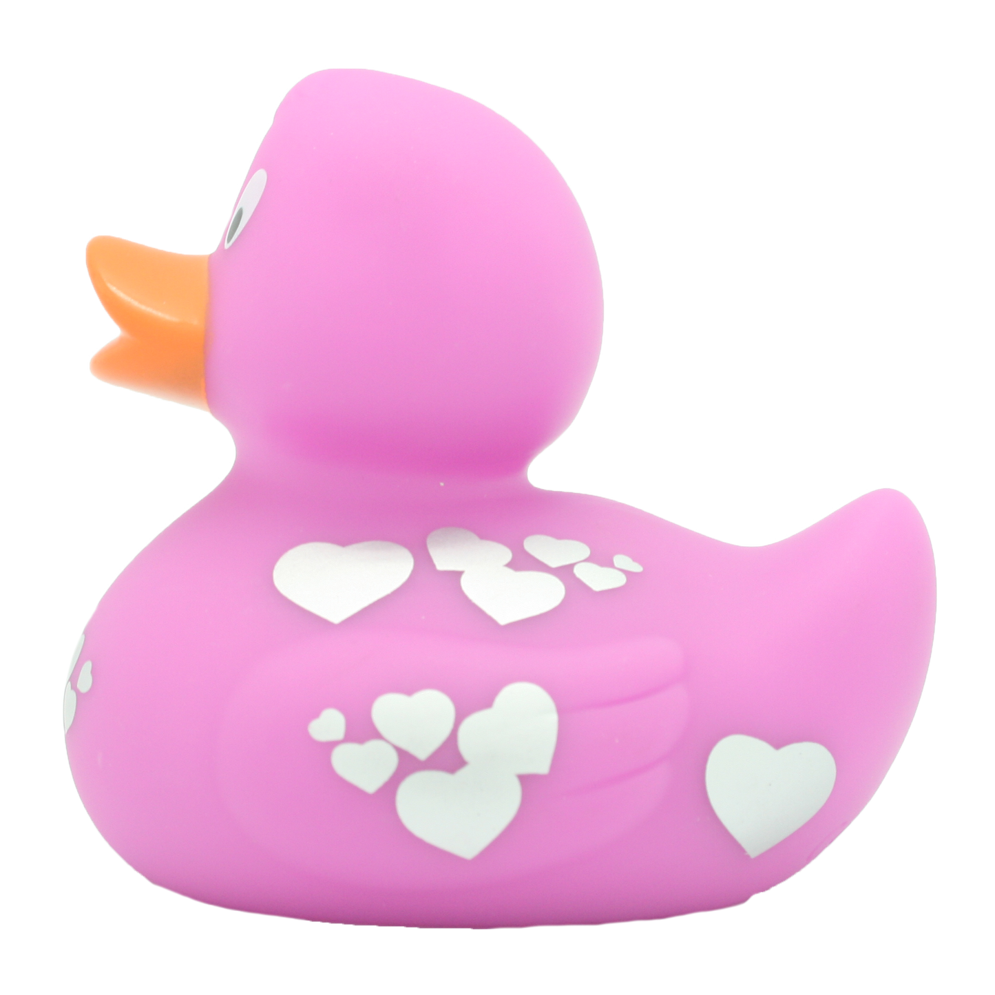 Corazón pato rosa