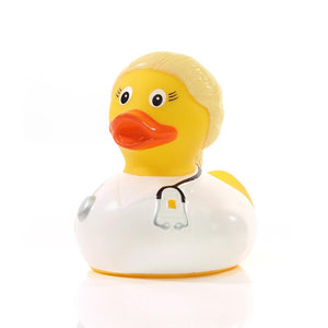 Ente Femme Docteur Blonde