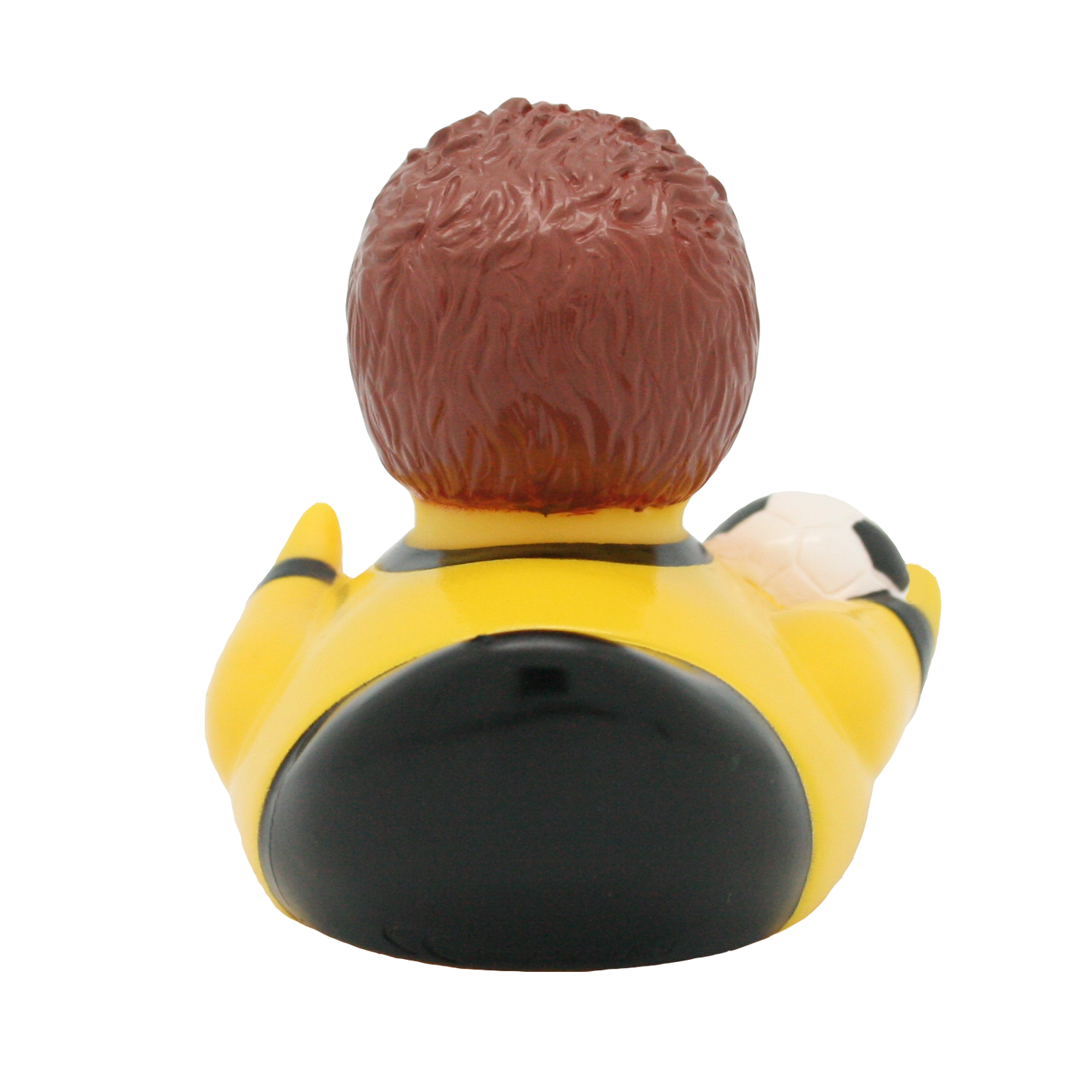 Yellow footballer duck