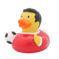 Canard Footballeur Rouge