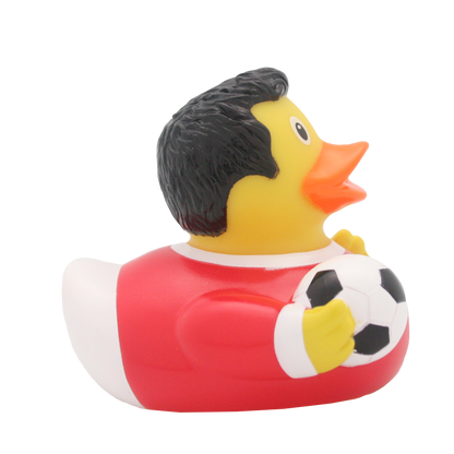 Canard Footballeur Rouge