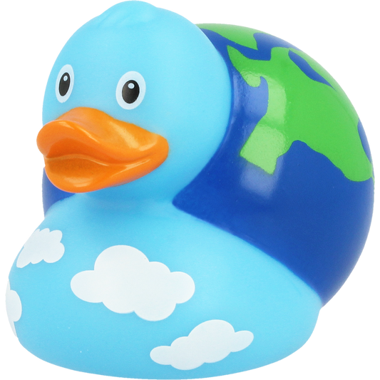 Terrestrial globe duck