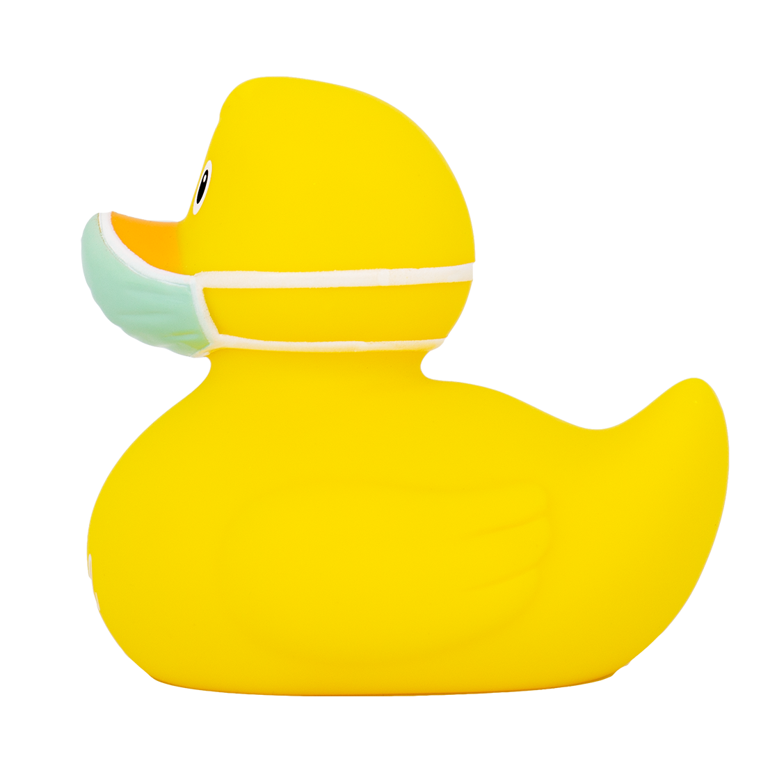 Nuevo pato de corona amarillo "nuevo" nuevo normal