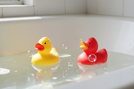 Canard Jaune ou Rose Fluo