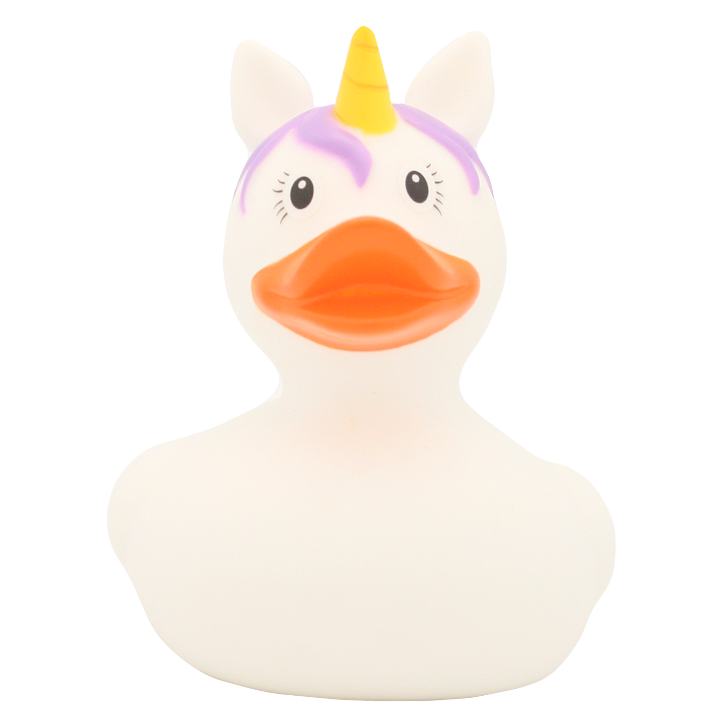 Pato de unicornio blanco