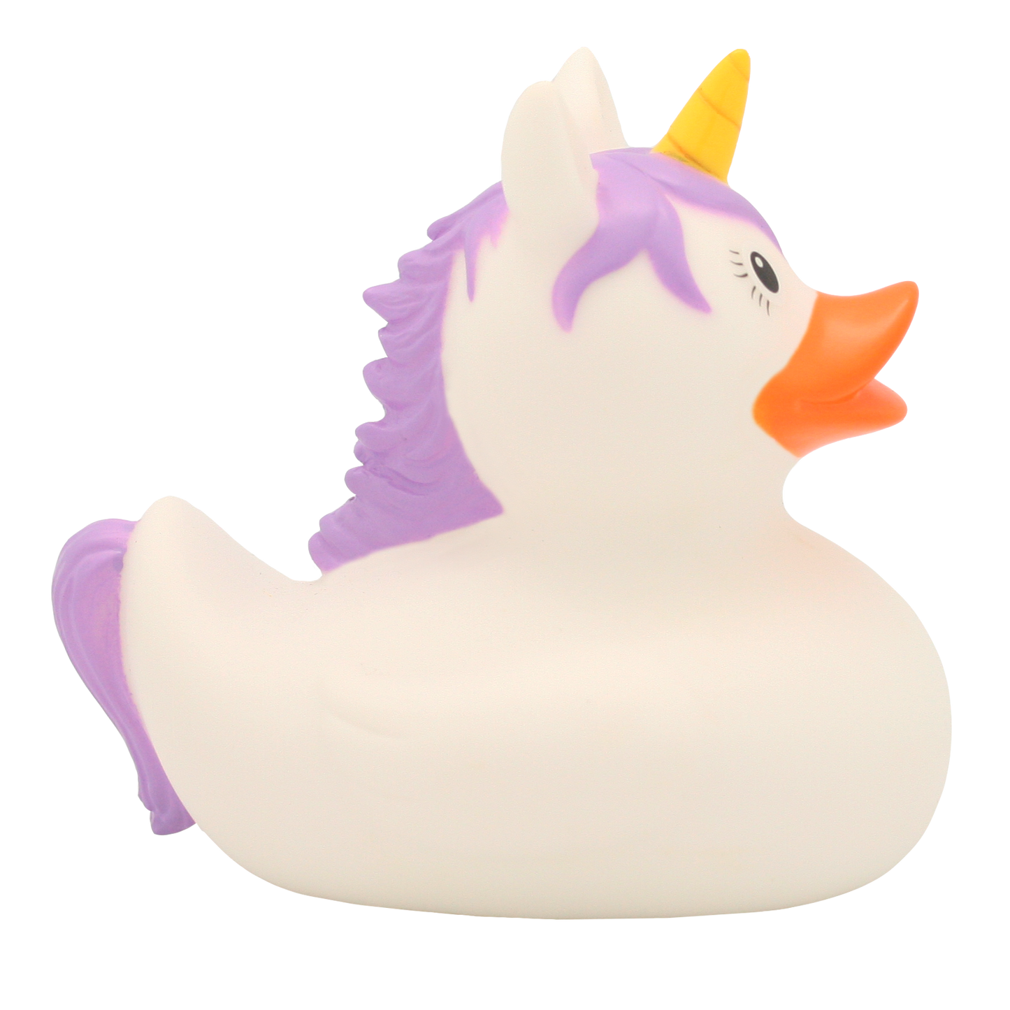 Pato de unicornio blanco