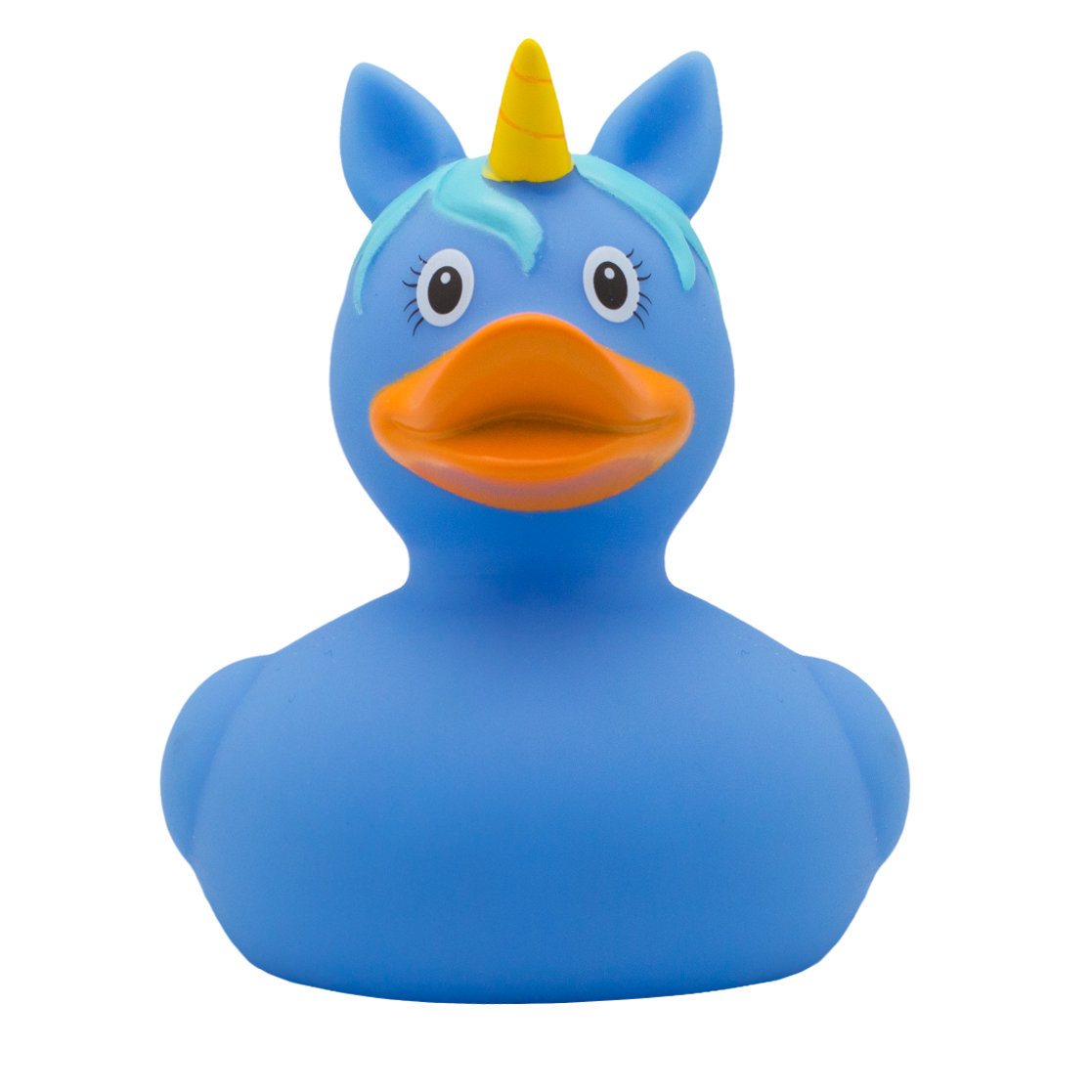 Pato de unicórnio azul