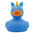 Pato de unicórnio azul