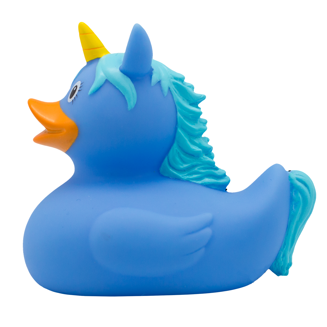 Pato de unicórnio azul