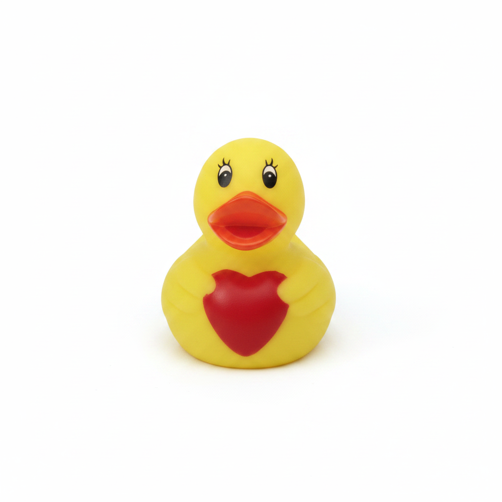 Pato amarelo do amor