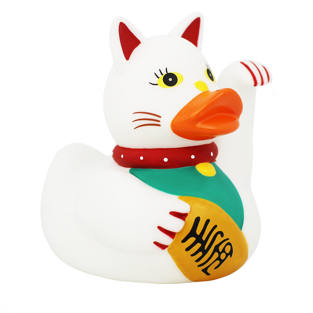 Canard de Bain Chat Chanceux
