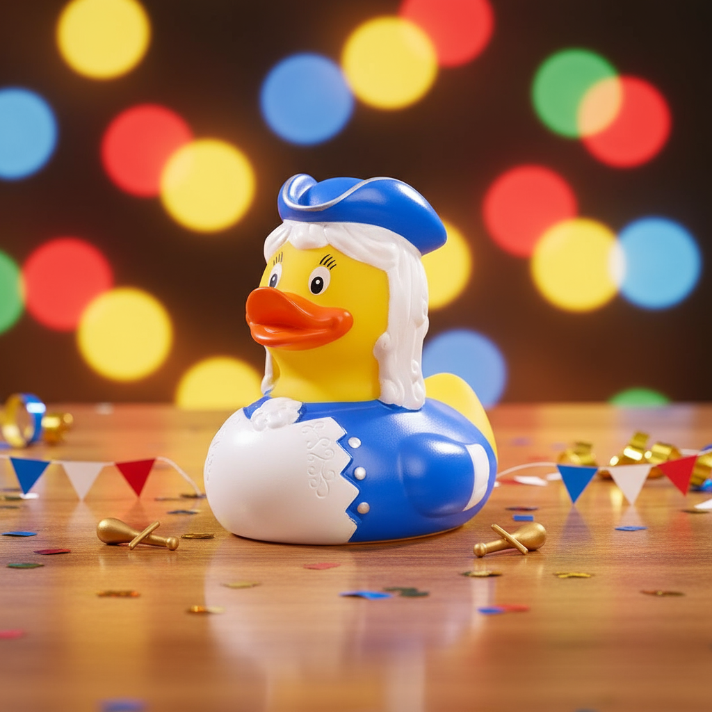 Canard Majorette Bleue