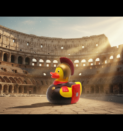 Roman legionary duck