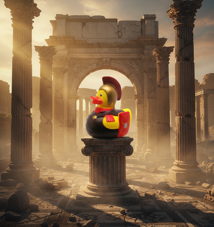 Roman legionary duck
