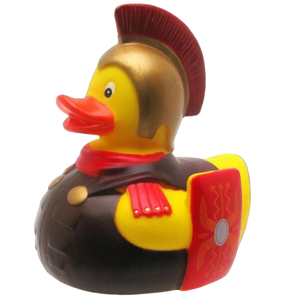Roman legionary duck