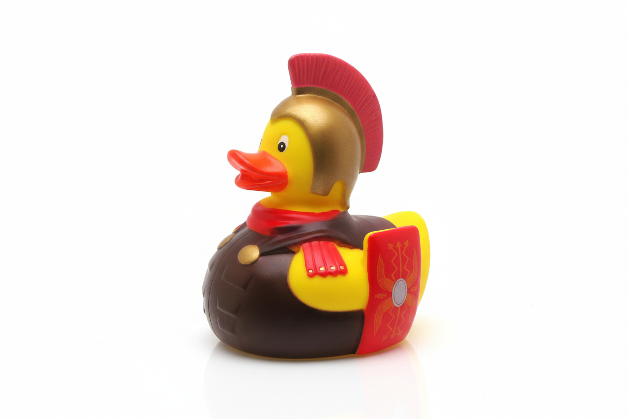 Roman legionary duck