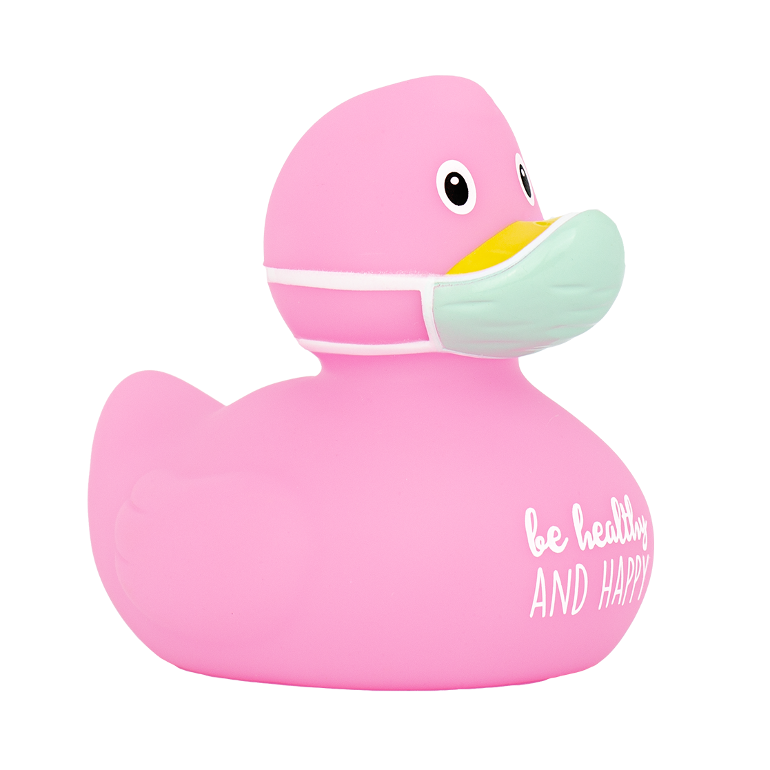 Duck Corona Rose "Sea saludable y feliz"