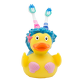 Duck segura sereia azul