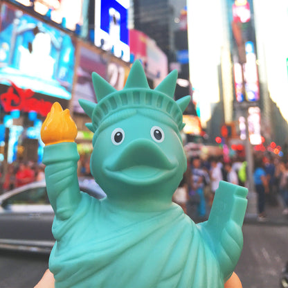 Duck Statue of Liberty